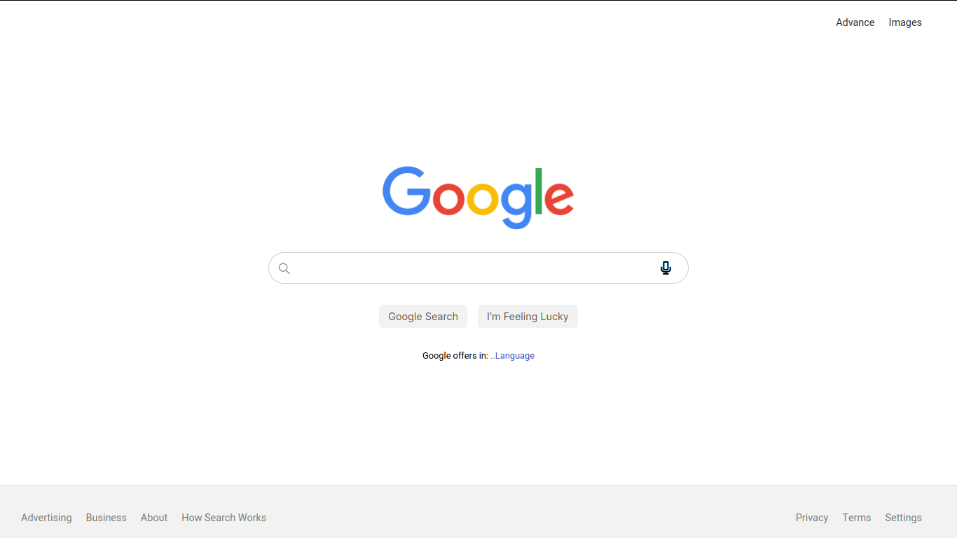 Google clone preview